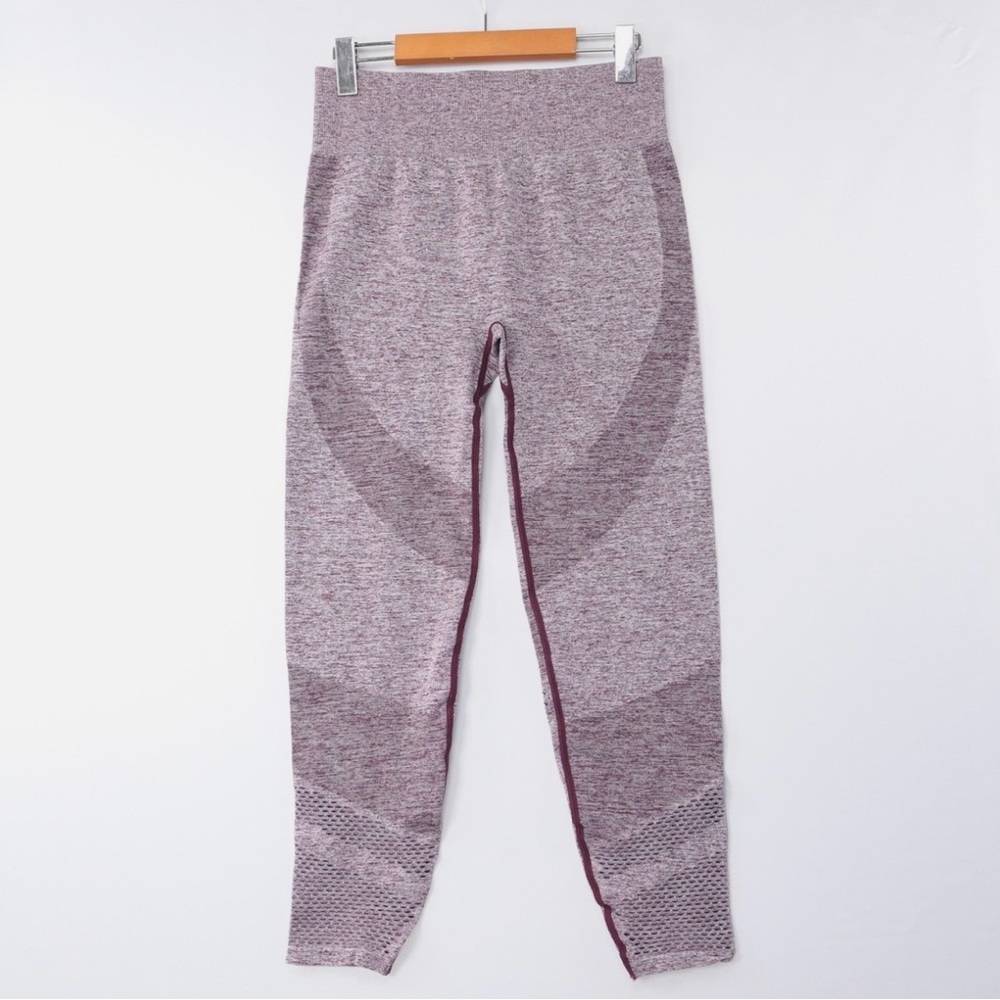 Victoria’s Secret PINK Seamless Heather Purple Grey Leggings